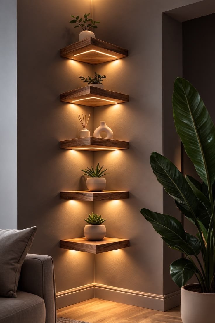 House Corner, Wooden Decor