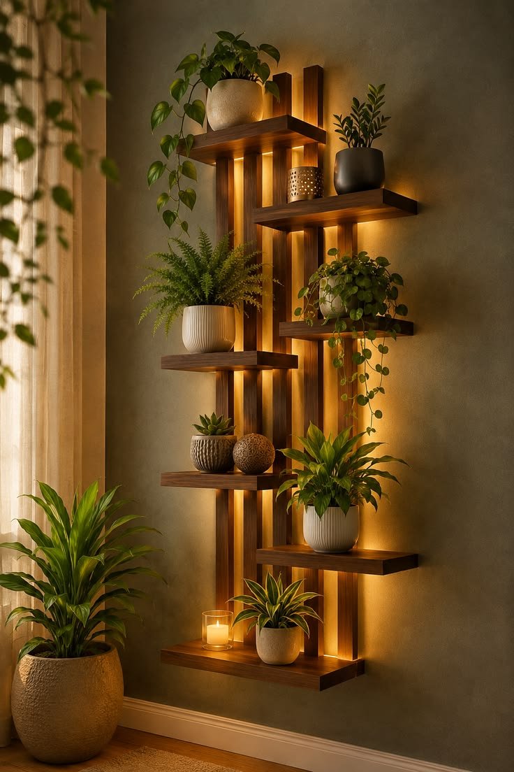 House Corner, Wooden Decor