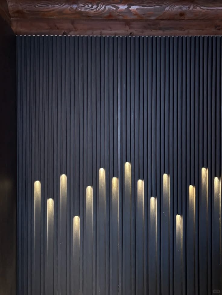 Lighting wall panelling
